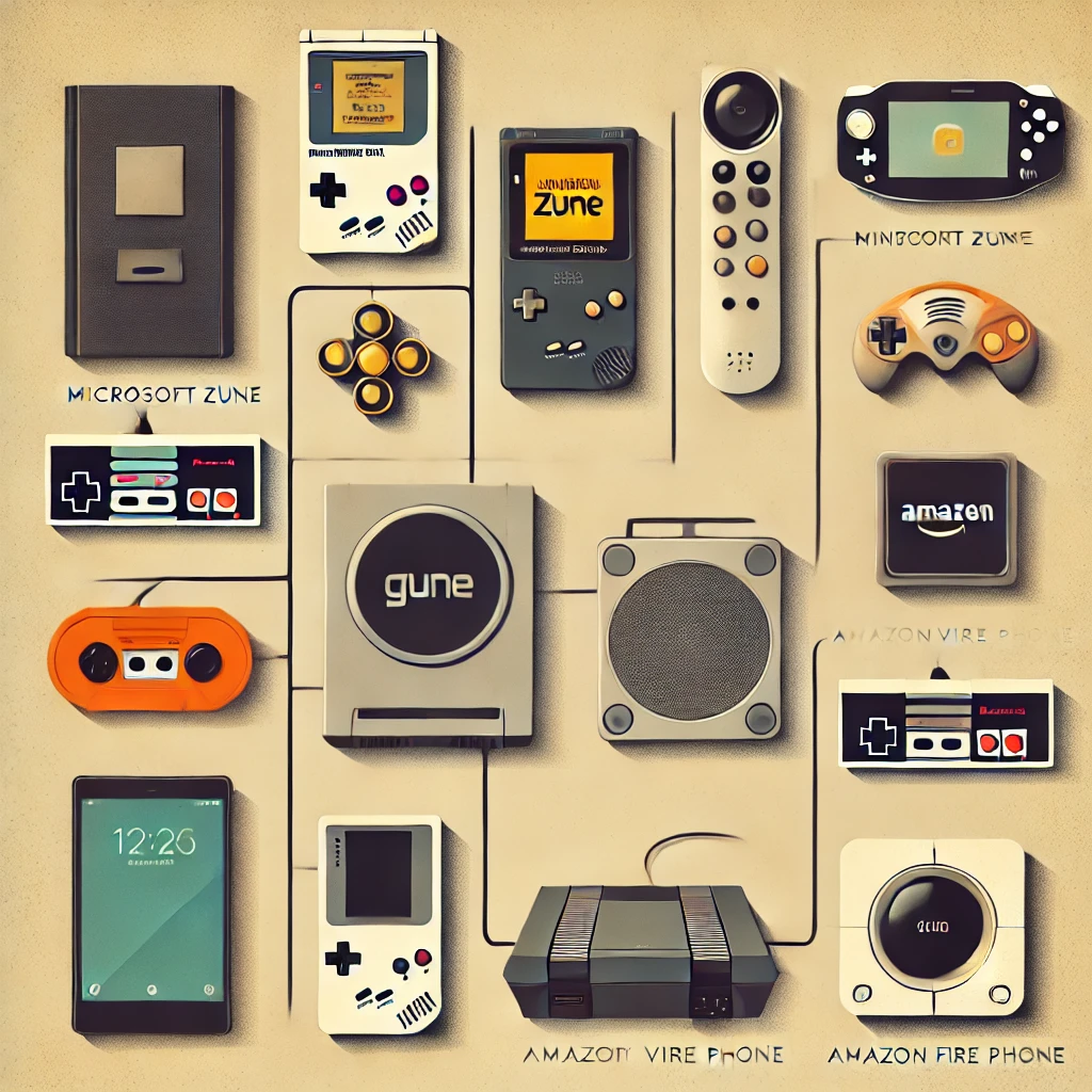 Failed Gadgets in Tech History