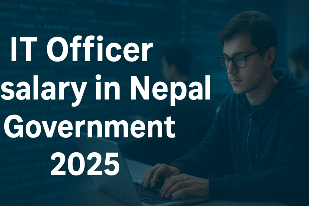 IT Officer salary in nepal government 2025
